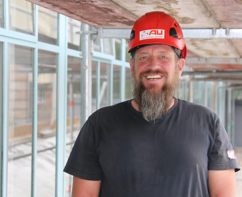 Gerüstbauermeister Thomas Au